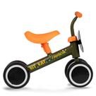 Bicicleta de Equilíbrio Tk3 Kit Kat Verde 4 Rodas Track e Bike