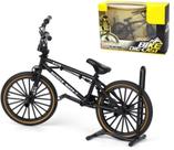 Bicicleta de montanha com dedos em metal fundido, modelo 1:8