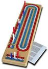 Bicicleta dobrável de 3 trilhos com prancha de cribbage com pinos e instruções. Bicicleta dobrável de 3 trilhos com prancha de cribbage com pinos e instruções.