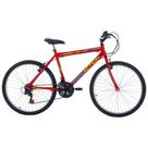Bicicleta Eden Mountain Bike Aro 26 Quadro Aço 18 Marchas Vermelho Coke Free Action Bicicleta Eden Mountain Bike Aro 26 Quadro Aço 18 Marchas Vermelho Coke Free Action