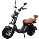 Bicicleta Elétrica 1000W 60V Bateria Lítio Removível Freio a Disco FX2 Preta