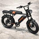 Bicicleta Elétrica Aro 20 Konnan Thunder 500w 48V Bateria 18,2Ah