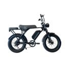 Bicicleta Elétrica Konnan Avant 750W Aro20 Preto/Cinza