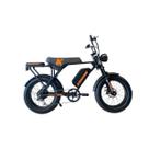Bicicleta Elétrica Konnan Avant 750W Aro20 Preto/Laranja