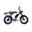 Bicicleta Elétrica Konnan Avant 750W Aro20 Preto/Vermelho