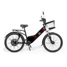 Bicicleta Elétrica - New Street Plus 800w - Preta - Plug and Move Bicicleta Elétrica - New Street Plus 800w - Preta - Plug and Move