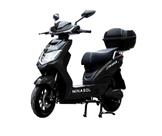 Bicicleta Elétrica Preta Minasol Bivolt 1000W de potência, 48V, Carregamento Rápido, Marcha Ré, Baú incluso