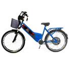 Bicicleta Elétrica - Street PAM - Cestinha - 800w 48v - Azul - Plug and Move Bicicleta Elétrica - Street PAM - Cestinha - 800w 48v - Azul - Plug and Move