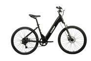 Bicicleta elétrica Yoo Fleek 250W preto e branco