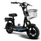 Bicicleta Elétrica YOO Y200 350WH - Preto/Azul Bicicleta Elétrica YOO Y200 350WH - Preto/Azul