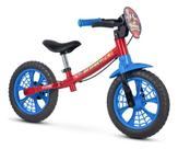 Bicicleta Equilibrio Balance Nathor Bike Aro 12 Vermelho Infantil