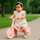 Bicicleta Equilíbrio Infantil Rosa Sem Pedal Bike Andar Passeio Brinquedo Rosa Veiculo Bicicleta Equilíbrio Infantil Rosa Sem Pedal Bike Andar Passeio Brinquedo Rosa Veiculo