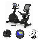 Bicicleta Ergométrica Display Lcd Com Velocidade, Distância, Cronômetro e Calorias Kr9.1 Bivolt Kikos