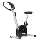 Bicicleta Ergométrica Mile Fitness Residencial 21 velocidades Compacta Preta e Cinza Monitor com Funções Bicicleta Ergométrica Mile Fitness Residencial 21 velocidades Compacta Preta e Cinza Monitor com Funções
