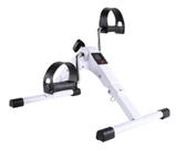 Bicicleta Ergométrica Mini Bike De Pé E Braço Fisioterapia com Visor - Preto ou Branco