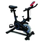 Bicicleta Ergométrica Spinning 4kg Mile Fitness com Painel Digital, 7 Níveis de Resistência, Suporte Celular Silencio