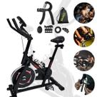 Bicicleta Ergométrica Spinning Academia Ginastica Musculação E Kit Desenvolvedor de Pulso