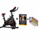 Bicicleta Ergométrica Spinning Mecânica 6 Kg Ahead Sports Suporta até 120kg Silenciosa Ajustável