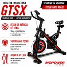 Bicicleta Ergométrica Spinning Mopower GTS X Roda inércia 13kg