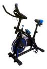 Bicicleta Ergométrica Spinning Profissional Mecânica 13 Kg Suporta 120 Kg Importway Iwbes-13 Cor Azul