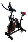 Bicicleta Ergométrica Spinning Profissional Mecânica 13 Kg Suporta 120 Kg Importway Iwbes-13 Cor Vermelha