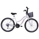 Bicicleta Feminina Aro 26 com 18 marchas Beach