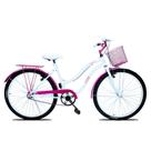Bicicleta Feminina Aro 26 Passeio Forss Hello Com Cestinha Bicicleta Feminina Aro 26 Passeio Forss Hello Com Cestinha