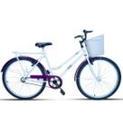Bicicleta Feminina Aro 26 Poty Com Cestinha
