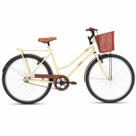 Bicicleta Feminina Aro 26 Retro Classica Com Cestinha