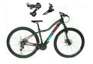 Bicicleta Feminina aro 29 Absolute Hera Alumínio 21 Marchas Câmbios Shimano Freio a Disco - Preta