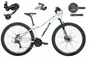 Bicicleta Feminina Aro 29 Absolute Mia 3 Alumínio Câmbio Traseiro Shimano Deore e Altus 27v Freio Hidráulico Garfo Com Trava - Branco Bicicleta Feminina Aro 29 Absolute Mia 3 Alumínio Câmbio Traseiro Shimano Deore e Altus 27v Freio Hidráulico Garfo Com Trava - Branco