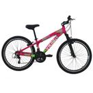 Bicicleta Freeride Aro 26 21 Vel Rosa/verde Vikingx Tuff25 Bicicleta Freeride Aro 26 21 Vel Rosa/verde Vikingx Tuff25