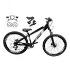 Bicicleta Frx-evo Mountain Bike Aro 26 Quadro Alumínio 21 Marchas Gios Preto-branco