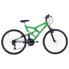 Bicicleta Full FA 240 Mountain Bike Aro 26 Quadro Aço 18 Marchas Verde Kawasaki Free Action Bicicleta Full FA 240 Mountain Bike Aro 26 Quadro Aço 18 Marchas Verde Kawasaki Free Action