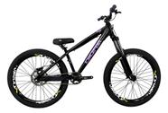 Bicicleta Gios Aro 26 Freeride Freio Disco Hidráulico Wheeling Preto com Roxo