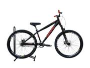 Bicicleta Gios Aro 26 Freeride Freio Disco Hidráulico Wheeling Preto com Vermelho