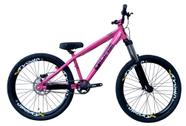 Bicicleta Gios Aro 26 Freeride Freio Disco Hidráulico Wheeling Rosa