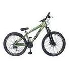 bicicleta gios verde 4trix/frx Evo para grau com aro Vmaxx