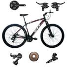 Bicicleta GTI Roma Aro 29 21 Velocidades Aluminio 6061 C/ Kit Shimano