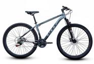 Bicicleta GTI Roma Aro 29 Quadro 17 Alumínio cinza/preto 21V .