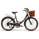 Bicicleta GTS M1 KS Retrô Aro 26 - Freio V-Brake - Câmbio TSI - 7 Marchas - Unissex