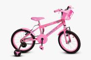 Bicicleta Havoc Infantil Aro 16 Para Crianças Com Rodinhas Rosa