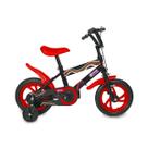 Bicicleta Infantil Aro 12 Com Rodinhas De Apoio, Freio Seguro E Design Leve Ideal Para Crianças De 3 Anos Conect Brinq