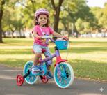 Bicicleta Infantil Aro 12 Rodinhas Stitch Disney Nathor