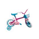 Bicicleta Infantil Aro 12 Sereia com Rodinhas