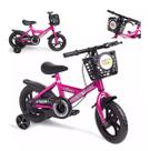 Bicicleta Infantil Aro 12 Speedy com Rodinhas Removíveis Menino Menina Freio Seguro Presente Cestinha Cesto Diversão e Segurança Bicicleta Infantil Aro 12 Speedy com Rodinhas Removíveis Menino Menina Freio Seguro Presente Cestinha Cesto Diversão e Segurança
