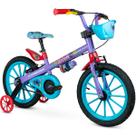 Bicicleta Infantil Aro 16 Do Stitch Bike Com Rodinhas Lilas - Nathor Bicicleta Infantil Aro 16 Do Stitch Bike Com Rodinhas Lilas - Nathor