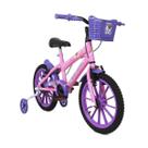 Bicicleta Infantil Aro 16 Mormaii Sweet Girl Freio V-Brake Rosa