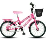 Bicicleta infantil Aro 16 South Nininha Cesto e Paralama meninas
