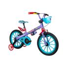 Bicicleta Infantil Aro 16" Stitch 02 Disney Rodinhas Garrafinha Nathor - 101250160008 Bicicleta Infantil Aro 16" Stitch 02 Disney Rodinhas Garrafinha Nathor - 101250160008